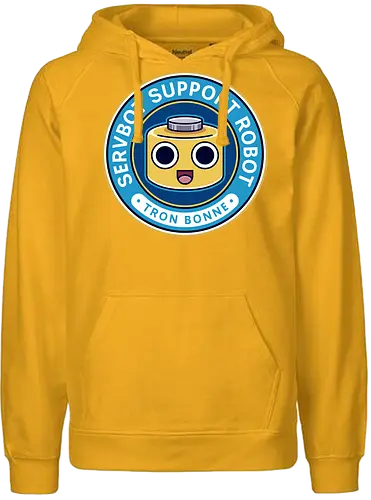 Servbot Emblem - mega, rising, frank west, zombrex, servbot, video game, gaming, gamer, survival horror, willamette parkview mall, biohazard, tron bonne - Fairtrade Hoodie
