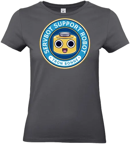 Servbot Emblem - mega, rising, frank west, zombrex, servbot, video game, gaming, gamer, survival horror, willamette parkview mall, biohazard, tron bonne - Standard T-Shirt (Frauen)