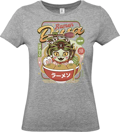 Dusa Vintage Ramen - hades, zagreus, zeus, dusa, medusa, zagreus sword, melinoe, cerberus, theseus, ramen, video games, gaming, gamer - Standard T-Shirt (Frauen)