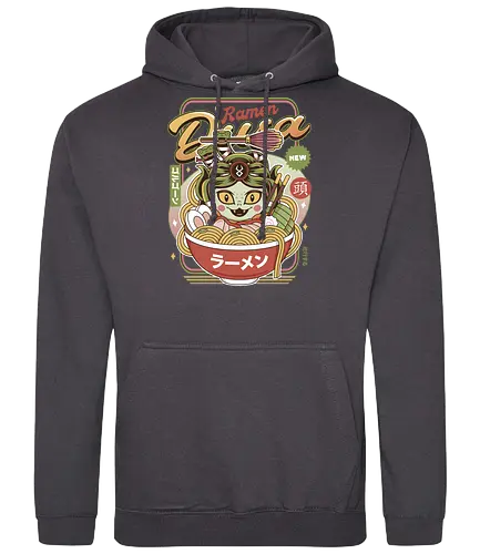 Dusa Vintage Ramen - hades, zagreus, zeus, dusa, medusa, zagreus sword, melinoe, cerberus, theseus, ramen, video games, gaming, gamer - Standard Hoodie