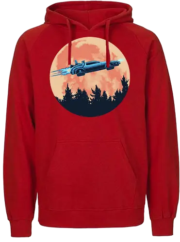 Sky Of The Future - Future, Delorean - Fairtrade Hoodie