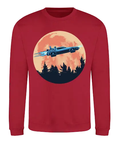 Sky Of The Future - Future, Delorean - Sweatshirt