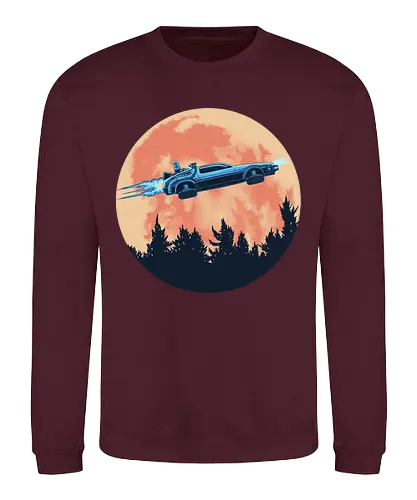 Sky Of The Future - Future, Delorean - Sweatshirt