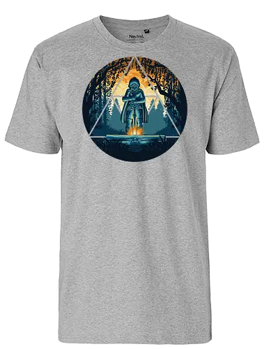 Sword in The Woods - Legend, Hero of Time, Master sword - Fairtrade T-Shirt