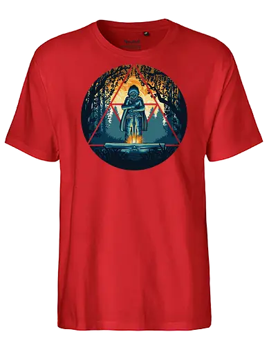 Sword in The Woods - Legend, Hero of Time, Master sword - Fairtrade T-Shirt