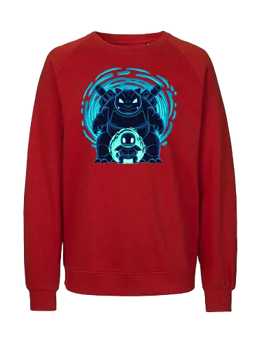 Water Type Shadow - Pocket, Starter, Blastoise - Fairtrade Sweatshirt