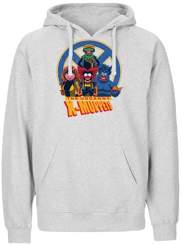 X-puppet - puppet, superhero - Fairtrade Hoodie