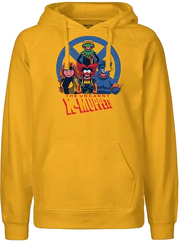 X-puppet - puppet, superhero - Fairtrade Hoodie
