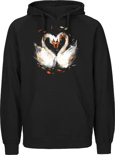Swans in love