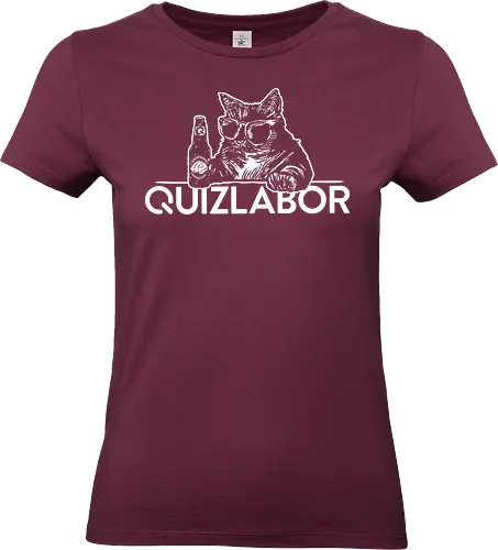 Quizlabor Katze weiß - Standard T-Shirt (Frauen)