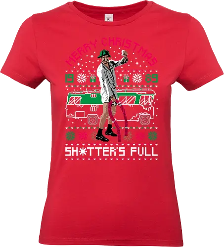 Cousin Eddie Christmas Vacation - Christmas, sweater, lampoons, national, vacation, holiday, chevy, 80s, cousin Eddie, full, rv, funny, clark, Christmas vacation - Standard T-Shirt (Frauen)