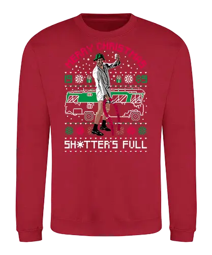 Cousin Eddie Christmas Vacation - Christmas, sweater, lampoons, national, vacation, holiday, chevy, 80s, cousin Eddie, full, rv, funny, clark, Christmas vacation - Sweatshirt