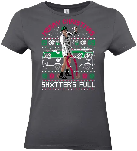 Cousin Eddie Christmas Vacation - Christmas, sweater, lampoons, national, vacation, holiday, chevy, 80s, cousin Eddie, full, rv, funny, clark, Christmas vacation - Standard T-Shirt (Frauen)