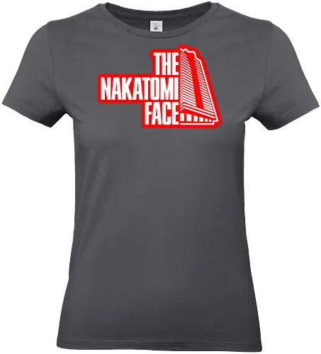 red face - ugly christmas, christmas, xmas, nakatomi, plaza, christmas party, logo, diehard, winter, snow, pixel, vintage, classic, retro - Standard T-Shirt (Frauen)