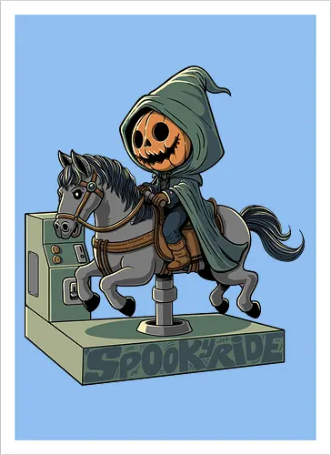 Spooky ride.