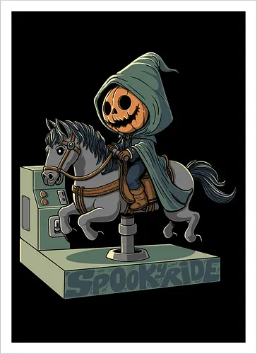 Spooky ride.