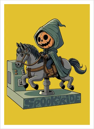 Spooky ride.