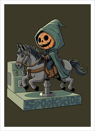 Spooky ride.