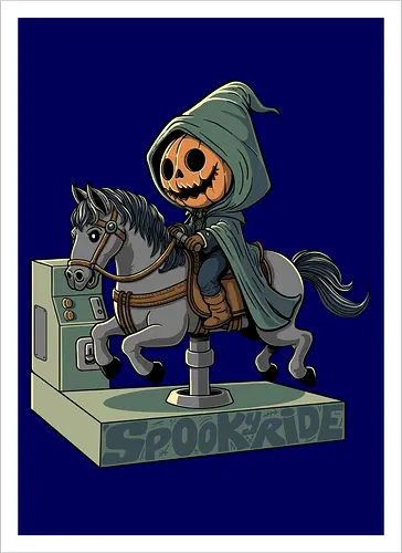 Spooky ride.