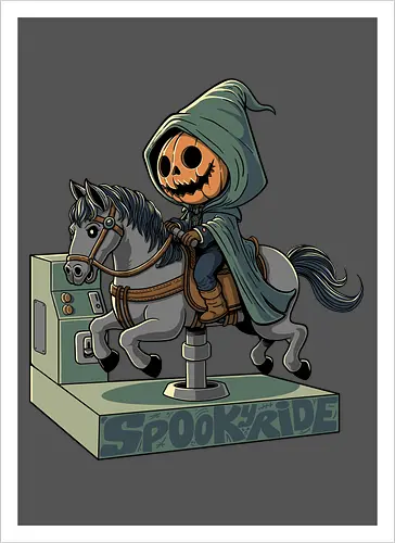 Spooky ride.