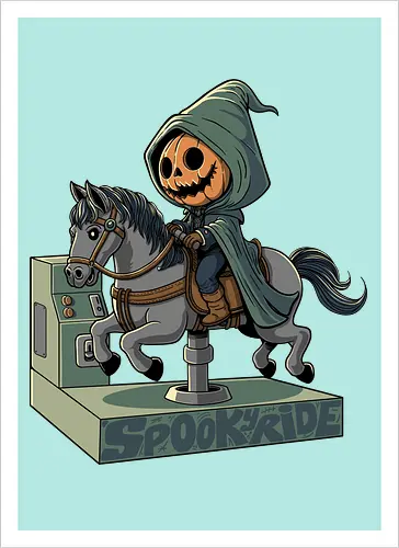 Spooky ride.