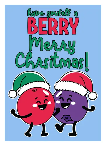 Have yourself a BERRY Merry Christmas!