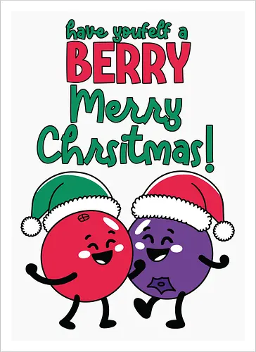 Have yourself a BERRY Merry Christmas!
