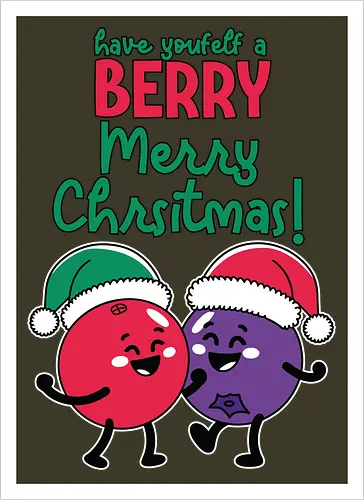 Have yourself a BERRY Merry Christmas!