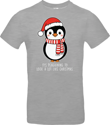 Its penguining to look alot like Christmas