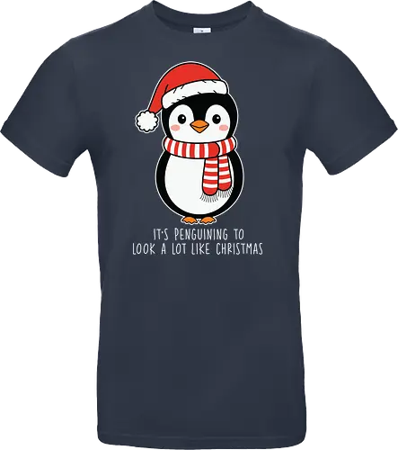 Its penguining to look alot like Christmas