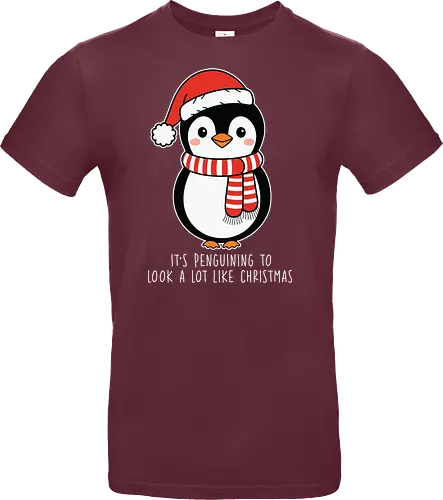 Its penguining to look alot like Christmas