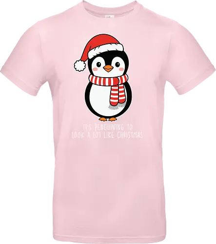 Its penguining to look alot like Christmas