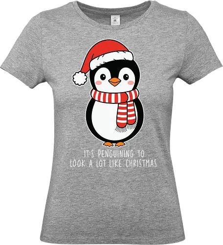 Its penguining to look alot like Christmas
