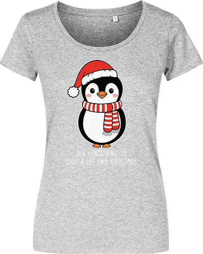 Its penguining to look alot like Christmas