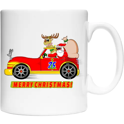 Merry Christmas Santa's Car