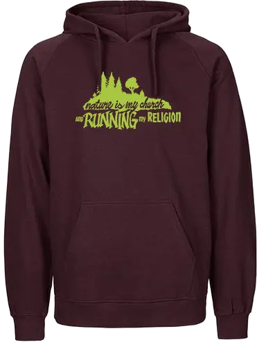 Fat Boys Run - Nature is - laufen, laufcast, merchandise, fatboysrun, running, poComicast - Fairtrade Hoodie