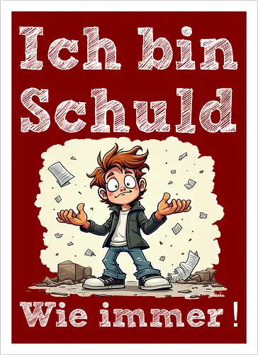 Ich bin Schuld - Wie immer ! (Dunkel)