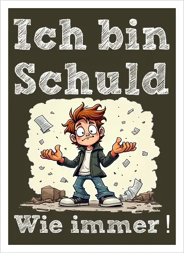 Ich bin Schuld - Wie immer ! (Dunkel)