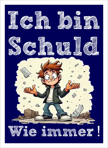 Ich bin Schuld - Wie immer ! (Dunkel)