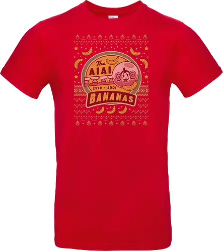 Aiai Bananas Ugly Sweater