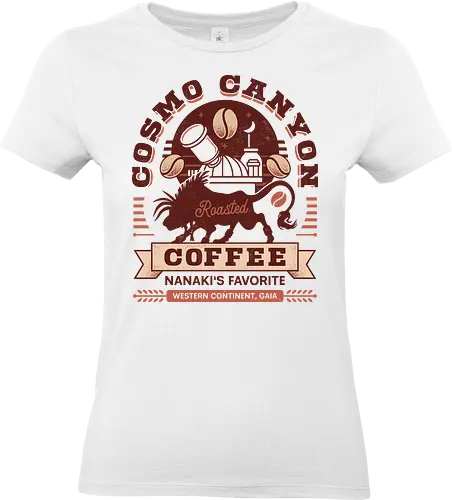 Cosmo Canyon Coffee - final, video game, gaming, gamer, Cloud, Villain, red xiii, red 13, nanaki, cosmo canyon, tifa lockhart, aerith gainsborough, Cactus - Standard T-Shirt (Frauen)