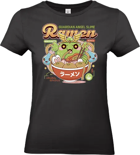 Ramuramu Valley Ramen - maplestory, pink bean, maplestory 2, maple story, guardian angel slime, slime, yeti, mushroom, kawaii, anime, chibi, nostalgia, video game, gaming, gamer, zakum helm - Standard T-Shirt (Frauen)