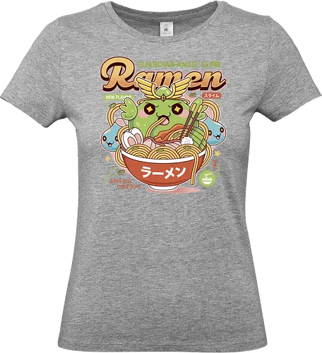 Ramuramu Valley Ramen - maplestory, pink bean, maplestory 2, maple story, guardian angel slime, slime, yeti, mushroom, kawaii, anime, chibi, nostalgia, video game, gaming, gamer, zakum helm - Standard T-Shirt (Frauen)