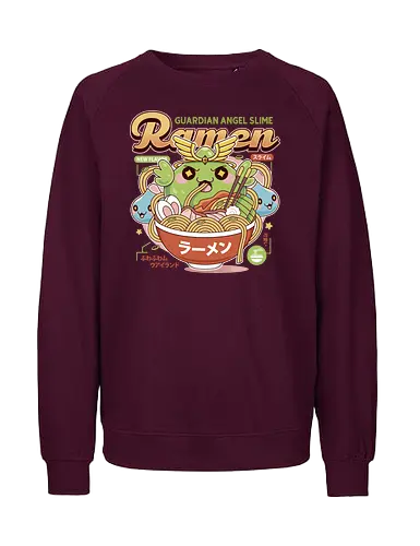 Ramuramu Valley Ramen - maplestory, pink bean, maplestory 2, maple story, guardian angel slime, slime, yeti, mushroom, kawaii, anime, chibi, nostalgia, video game, gaming, gamer, zakum helm - Fairtrade Sweatshirt