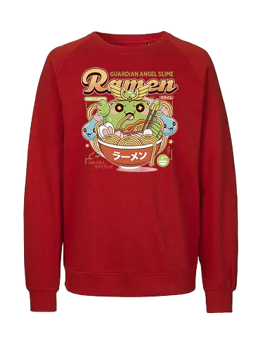 Ramuramu Valley Ramen - maplestory, pink bean, maplestory 2, maple story, guardian angel slime, slime, yeti, mushroom, kawaii, anime, chibi, nostalgia, video game, gaming, gamer, zakum helm - Fairtrade Sweatshirt
