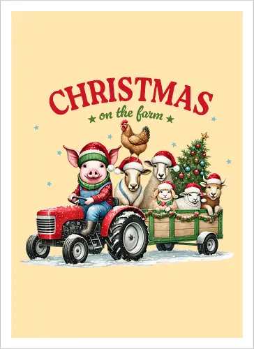 X Christmas on the farm