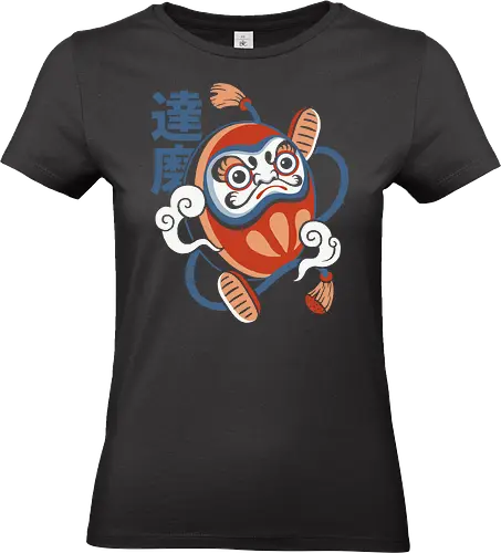 Daruma power - daruma, japan, daruma doll, japan lover, lucky charm - Standard T-Shirt (Frauen)