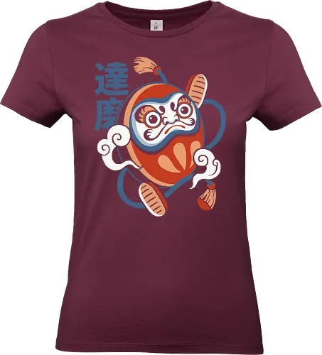 Daruma power - daruma, japan, daruma doll, japan lover, lucky charm - Standard T-Shirt (Frauen)