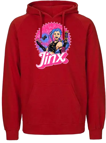 the madness witch  - Gaming, game, cool, cartoon, shooter, crazy, madness, love, populer, Puppet, girl, woman, lol - Fairtrade Hoodie