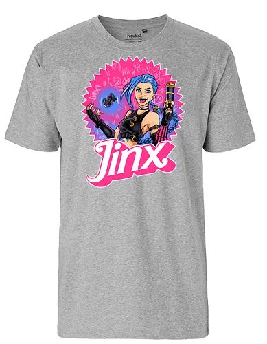 the madness witch  - Gaming, game, cool, cartoon, shooter, crazy, madness, love, populer, Puppet, girl, woman, lol - Fairtrade T-Shirt